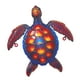 thumbnail image 4 of Escultura colgante de tortuga marina para decoración de pared, fondo de baño, interior y exterior, de metal. Estilo C, 4 of 9