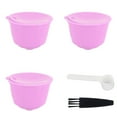 thumbnail image 1 of Coffee Filter Cup, Lightweight Refillable Reusable Compact Coffee  Easy To Clean With Spoon Brush For  Series Coffee Machines Purple 3 Capsules+1 Spoon+1 Brush, 1 of 8