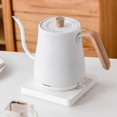 thumbnail image 2 of 26-27 Electric Kettle Gooseneck Kettle, 800ML Water Kettle, Tea Pot Stainless Steel For Coffee & Tea With Fast Heating, Auto-Shut Off And Boil-Dry Pro, 2 of 5