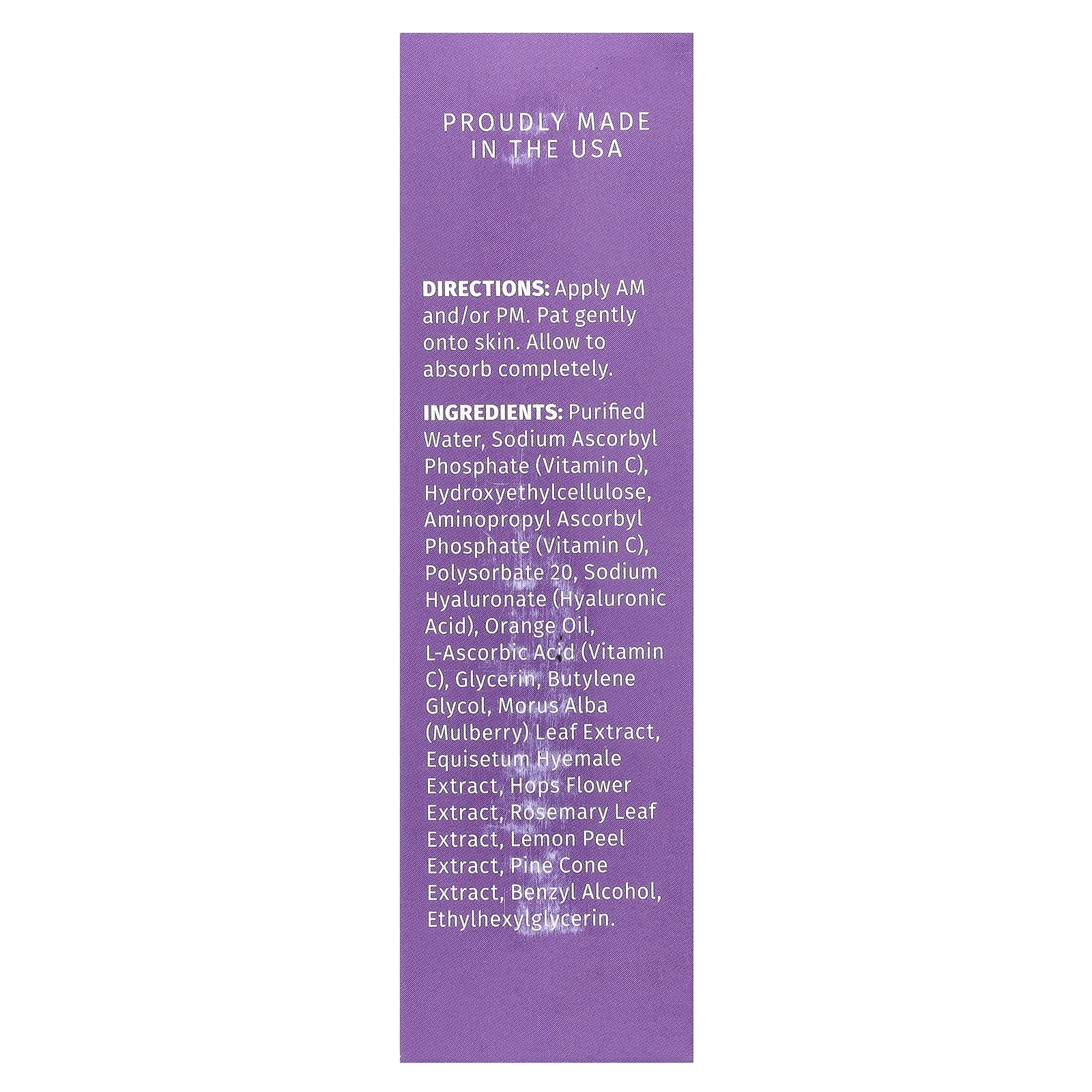 Reviva Labs High Potency Vitamin C Serum, 1 fl oz (29.5 ml)