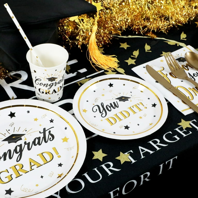 2023 Graduation Plates and Napkins Set Party Supplies Decorations