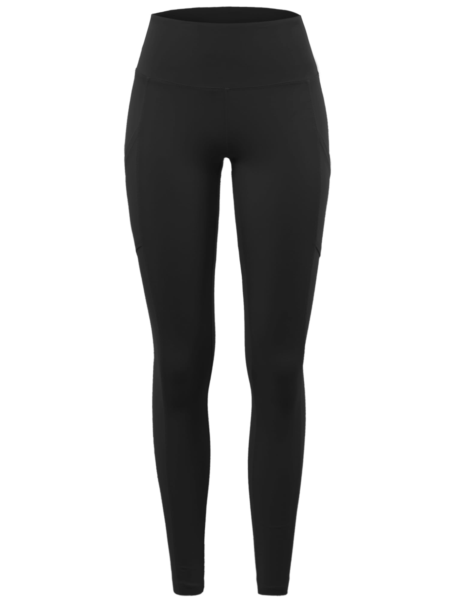 A2Y Women's High Waist Super Soft Cotton Full Length Leggings Black 2XL