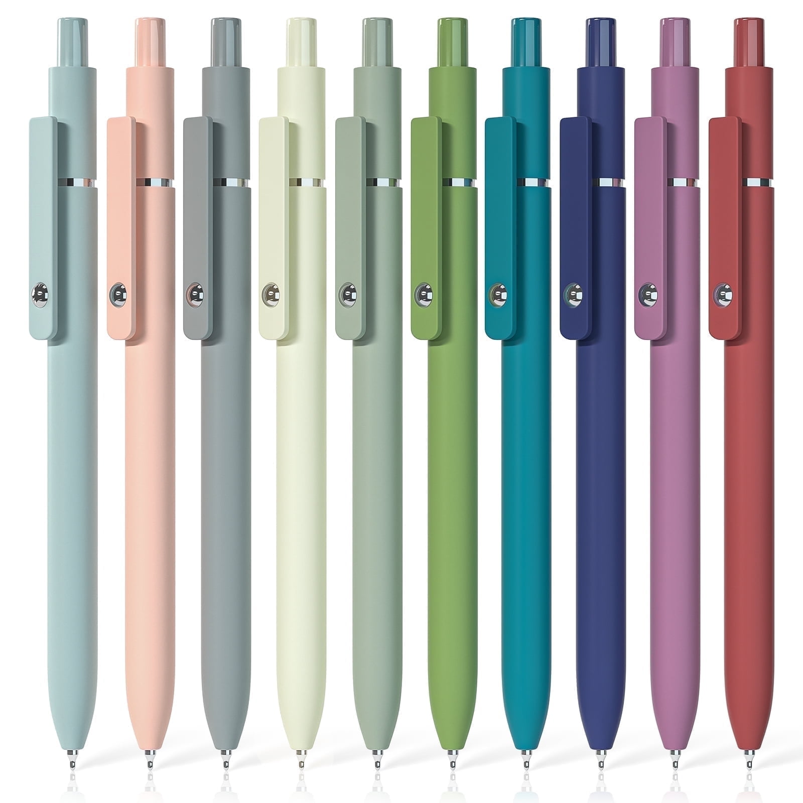 OMEYA 10-Pack Fine Point Retractable Gel Pens photo 4
