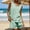 Mint Green, variant on Xdegoge Summer Sets for Women Linen Sleeveless Outfits Scoop Neck Tank Top and Shorts with Pockets Breathable Loose Comfy Beach Vacation Lounge Set