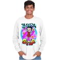 thumbnail image 5 of Betty Boop Air Brushed Supastar Women's Long Sleeve T Shirt Brisco Brands L, 5 of 6
