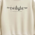 thumbnail image 2 of Twilight - Black Logo Oversized Fleece Crew Sweatshirt, 2 of 4