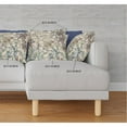 thumbnail image 5 of Watercolor Lilac Bulb Indoor/Outdoor Pillow with Removable Cover in Green Brown 16x16, 5 of 5
