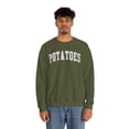 thumbnail image 5 of Potato Sweatshirt Gifts Crew Neck Shirt Long Sleeve Unisex, 5 of 7