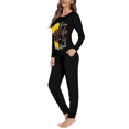 thumbnail image 2 of Renewold Size XS Pajamas for Women Thermal Sweatsuit for Fall Spring Yoga 2 Piece Home Life Sunflower Pullover Tops Set Loose Fitting PJ Leisure Nightwear Size 5XL, 2 of 4