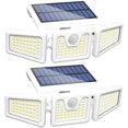 thumbnail image 1 of Luces solares Incx 156 LED, 8 W, 3000 lm, para exteriores, 2 unidades, 1 of 7