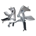 thumbnail image 4 of Estriberas para motocicletas Accesorios para motociclistas CR 5 250Z/250sz Plata, 4 of 8