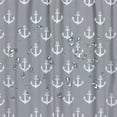 thumbnail image 5 of Orinice Nautical Anchor Shower Curtain for Bathroom, Grey White Beach Coastal Beachy Fabric Shower Curtains Set Decorative, Gray Ocean Men Boys Kids Restroom Decor Accessories Hooks Included 69x72, 5 of 7