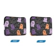 thumbnail image 7 of FORMRS 15-15.6 inch Laptop Sleeve Case Soft Carrying Quilted Computer Bag Cover, Halloween Orange Ghosts, 7 of 7