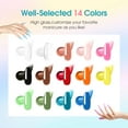 thumbnail image 2 of Kit de gel de uñas de polietileno ROSALIND, 14 colores y 72 accesorios, 2 of 9