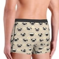 thumbnail image 3 of KLL Pug Dog Face Men's Cotton Boxer Briefs Underwear-Large, 3 of 8