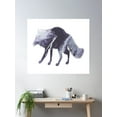 thumbnail image 2 of Fox Poster Wall Art, Modern Wall Decor For Living Room Bedroom, 16x24 UNFRAMED, 2 of 3