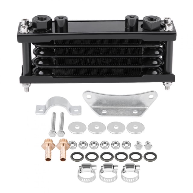 Radiador de refrigeración Universal para enfriador de aceite de motor de motocicleta, para moto de cross, 50CC-200CC
