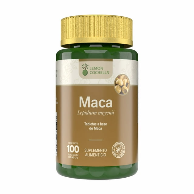 Maca Amarilla frasco con 100 tabletas