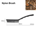 thumbnail image 3 of 1Pc Wire Brush Nylon Brass Steel Cleaning Brushes Rust Removal Wire Hand Brush For Metal Polishing Cleaning Brush Hand Tools, 3 of 6