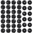 thumbnail image 1 of Craft Beads Loetere con diamantes de imitación negros de 20 mm, 40 unidades, 1 of 6