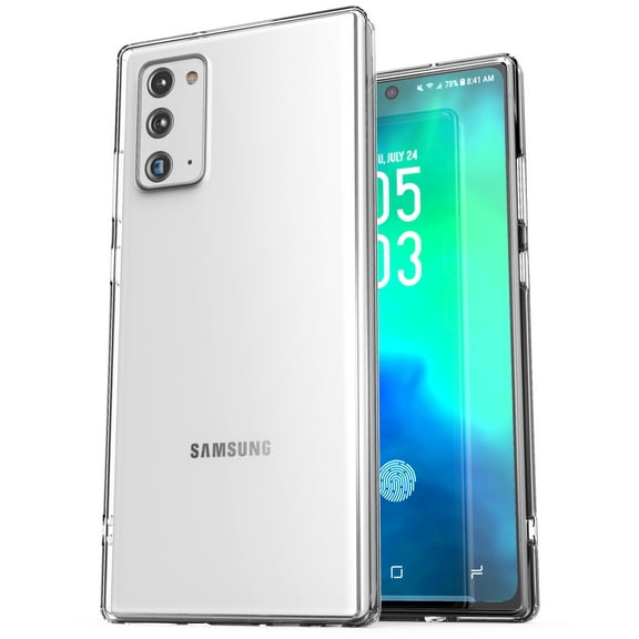 Encased Note 20 Clear Case, Slim Fit Protective Flexible Phone Cover for Samsung Galaxy Note 20