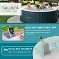 thumbnail image 6 of Bestway SaluSpa Miami 4-6 Person Inflatable Hot Tub, Round Energy-Efficient Spa, 77"x26", 6 of 13