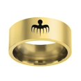 thumbnail image 1 of Nueva moda James Bond 007 anillo Spectre anillo de hombre moda Metal pulido patrón fantasma anillo accesorios joyería de fiesta, 1 of 4
