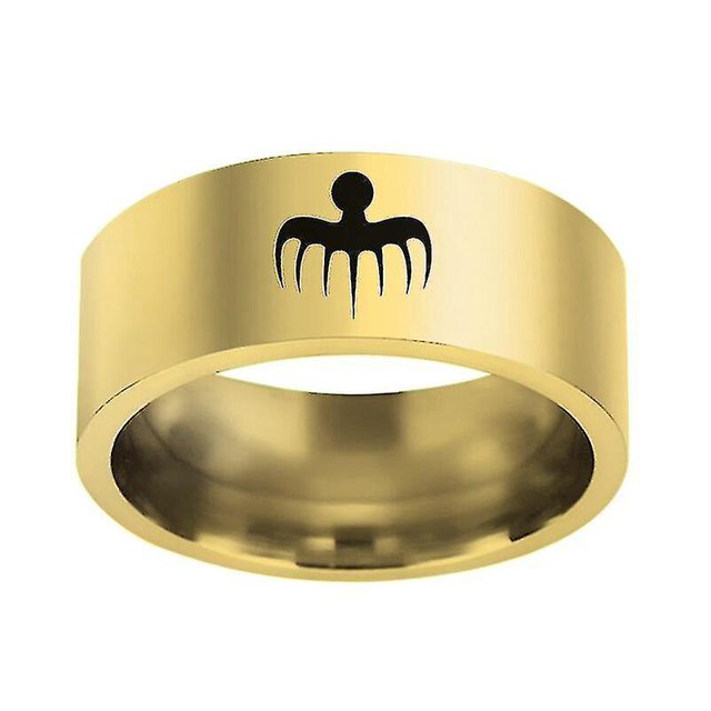Nueva moda James Bond 007 anillo Spectre anillo de hombre moda Metal pulido patrón fantasma anillo accesorios joyería de fiesta