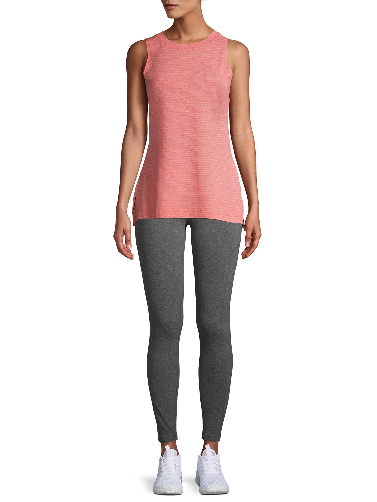 Athletic Works Women' s Ankle Tights with Side Pockets