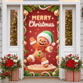 thumbnail image 3 of Festive Design Merry Christmas Theme Holiday Banner for Winter Decoration Celebration Party, 3 of 9