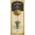 thumbnail image 3 of Staehling, Angela 10x18 Black Modern Framed Museum Art Print Titled - Giverny Topiary, 3 of 5