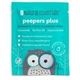thumbnail image 2 of Natural Essentials Peepers Plus Advanced Eyelid and Eyelash Cleansing Wipes, 30ct with Hyaluronic Acid, Chamomile & Tea Tree, 12pk, 2 of 9