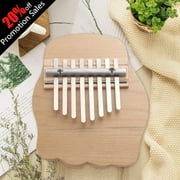8 Key Thumb Piano,Portable 8 Key Acacia Wood Kalimba Thumb Piano Musical Instrument