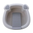 thumbnail image 2 of Lavabo de tabla de lavar, para lavar ropa, de dibujos animados, compacto, cómodo y ligero, para lavar a mano blusas, ropa interior gris, 2 of 8