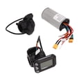thumbnail image 3 of Scooter Controller Kit, Motor Brushless Controller 36V 12A Aluminum Alloy Body 5-6in Plastic Cover  for Upgrading, 3 of 7