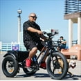 Addmotor Electric Trike for Adults, 3 Wheel Motorized Bicycle with 750W