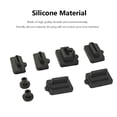 thumbnail image 3 of Likrtyny Juego Tapones Malla 8 Piezas Cubierta Antipolvo para Interruptor NS/interruptor OLED (negro), 3 of 6