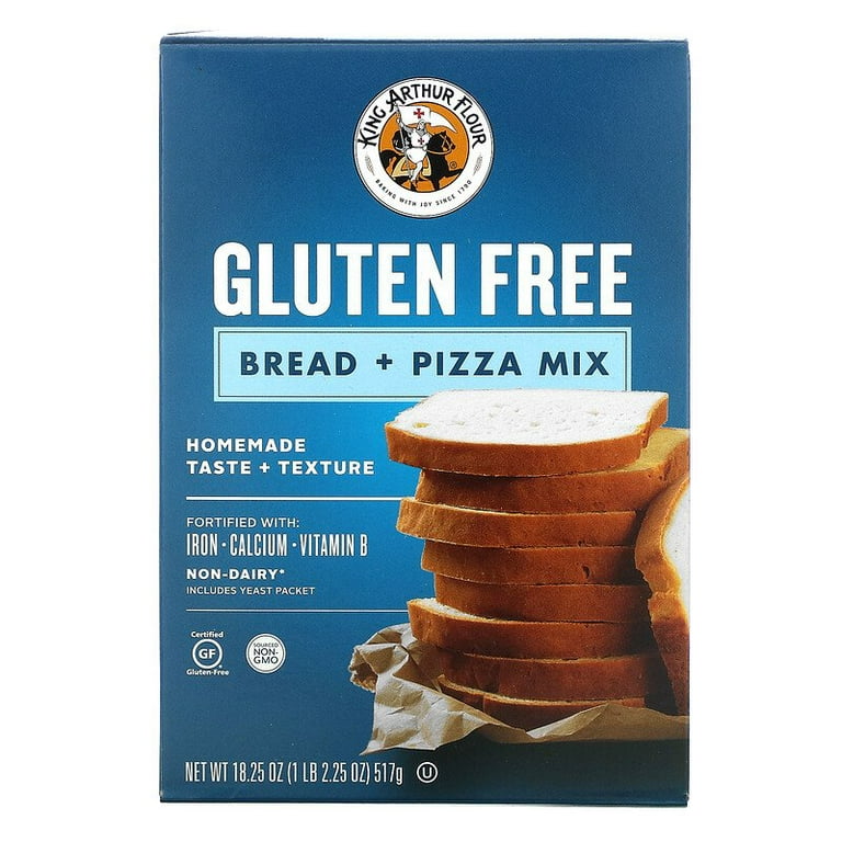 King Arthur Baking Co - Gluten-Free Bread & Pizza Baking Mix (18.25 oz