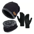 thumbnail image 2 of Gorro Bufanda Guantes Para Frio Invierno Unisex Tejido Lana, 2 of 8