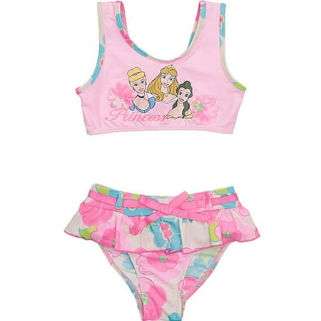 Little Girl's Princess Two-Piece Bathing Suit