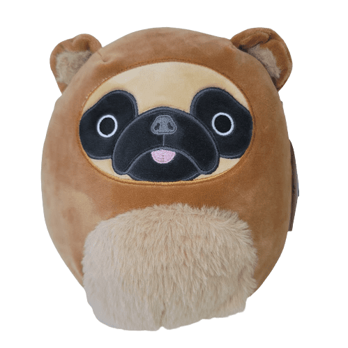 Squishmallows Official Kellytoys Plush 8 Inch Dally the Pug Dog in Bear  Costume Ultimate Soft Animal Stuffed Toy 