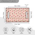 thumbnail image 5 of Xoenoiee Peach Pattern Universal Fit Golf Cart Seat Cover for Most 2 Passenger Club Car Lightweight Soft Breathable Fabric Golf Cart Seat Towel Protector, 5 of 5