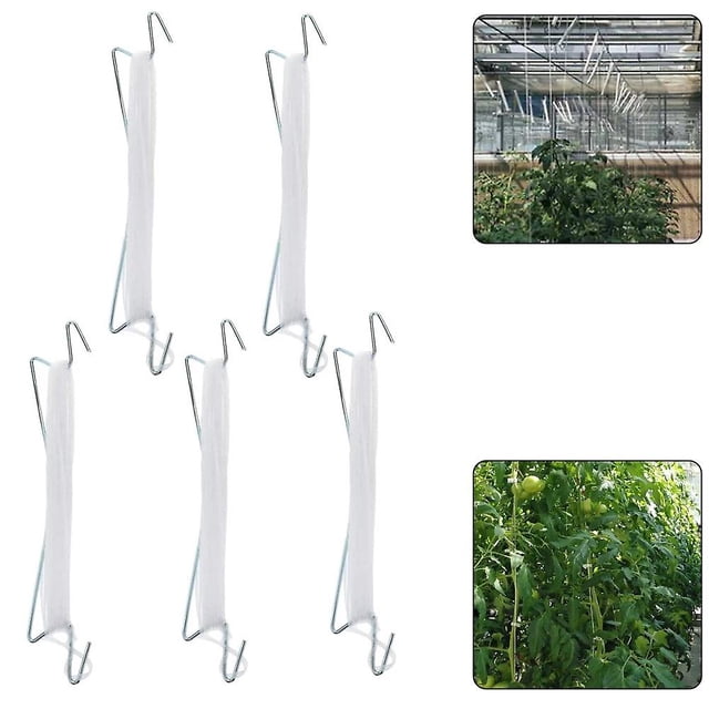 Ganchos para rejilla de tomates ZHCH con alambre para invernadero y pinzas para verduras