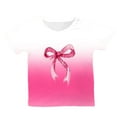 thumbnail image 3 of Hessimy Girls Puff Short Sleeve Shirts Round Neck Tunic Tops Casual Solid Blouses(White,10-11 Years), 3 of 3
