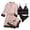 Pink, variant on Women' Silk Satin Pajamas Set 4pcs Lingerie Floral Lace Cami Sleepwear with Robe,Black,XS