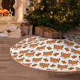 thumbnail image 5 of Fotbe Cute Heart Fox Cartoon Pattern Christmas Tree Skirt, Tree Skirts Plush Christmas Decorations, Christmas Tree Skirts Xmas Decorations Holiday Party Decor-30", 5 of 6
