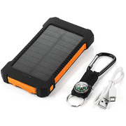 Best Solar Usb Chargers - Golego Power Bank Outdoor Waterproof 20000mAh 2 USB Review 