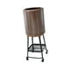 thumbnail image 1 of Bote de basura con ruedas de 18L, papelera multifuncional con estante inferior para tocador y hogar., 1 of 9