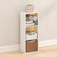 thumbnail image 2 of Furinno LUDER 3-Cube LED Lights Closet Organizers and Storage. White, 2 of 4