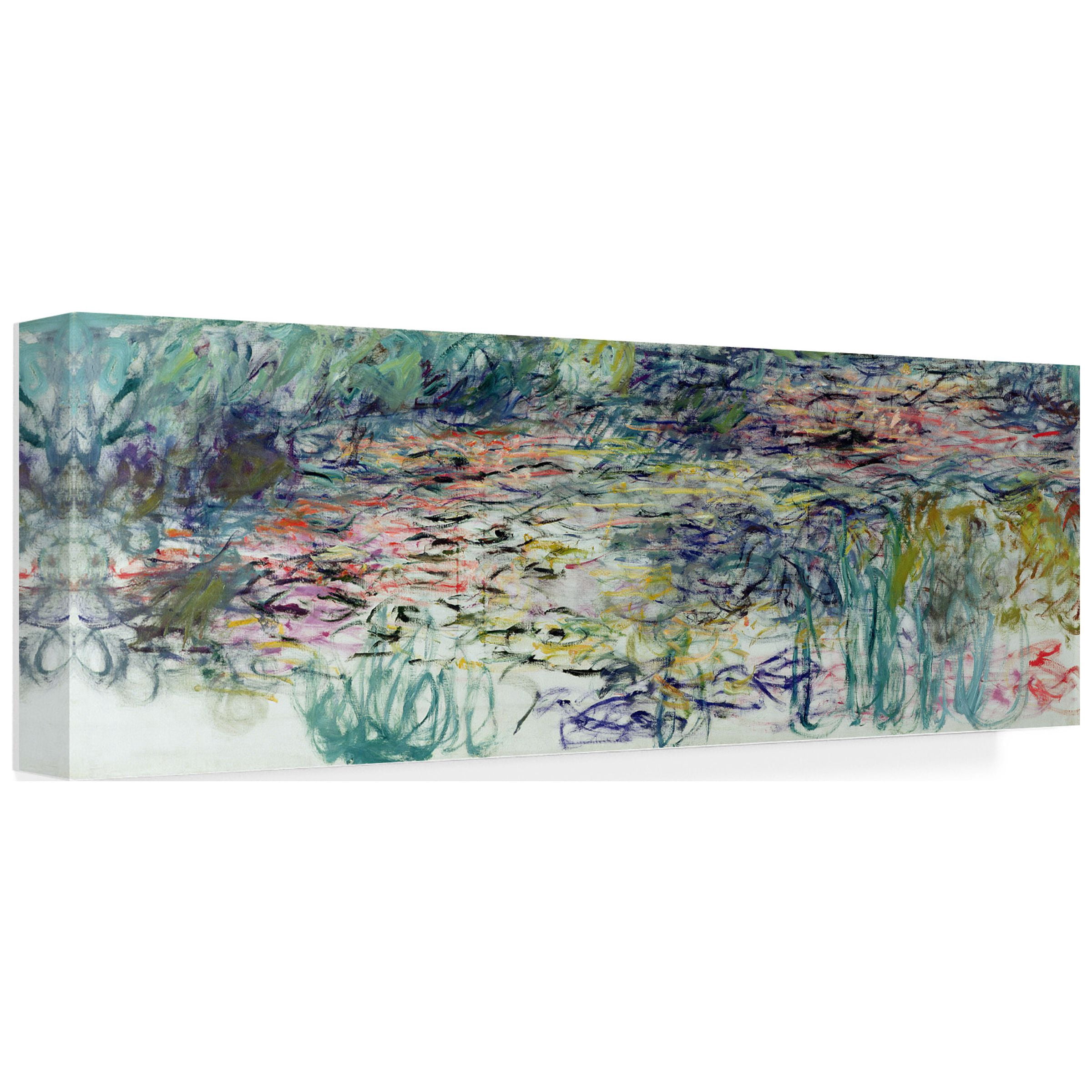 Claude Monet 'Waterlilies' Canvas Art